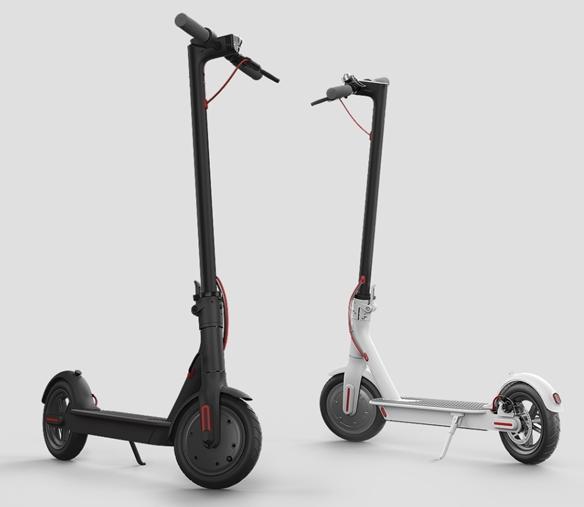 小米推1999电动滑板车 不过在北京上海上路就挨罚
